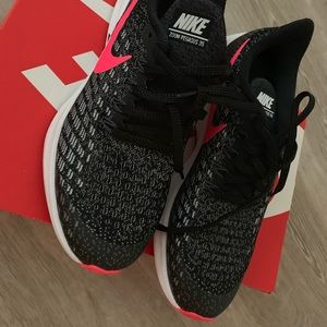 Black grey and pink Nike Zoom Pegasus 35